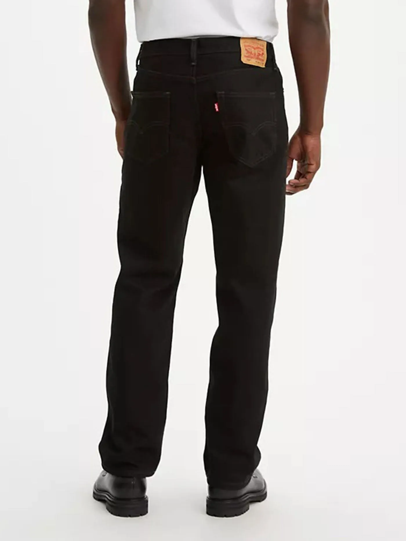 550 Relaxed Black Jeans