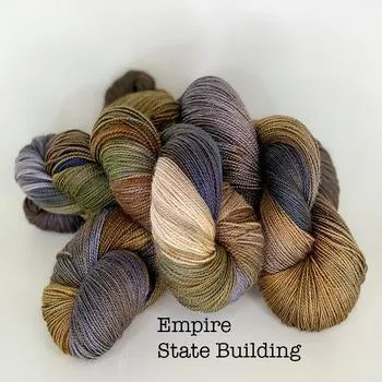 5th Ave - Sock Weight, 80% Superwash Merino, 20% Silk  600 Yds.