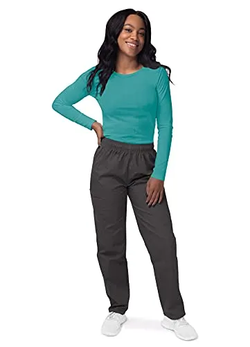 Aquamarine Scrubs for Ladies - Long Sleeve Comfort Underscrub Tee - SIVVAN Womens Fall Fashion