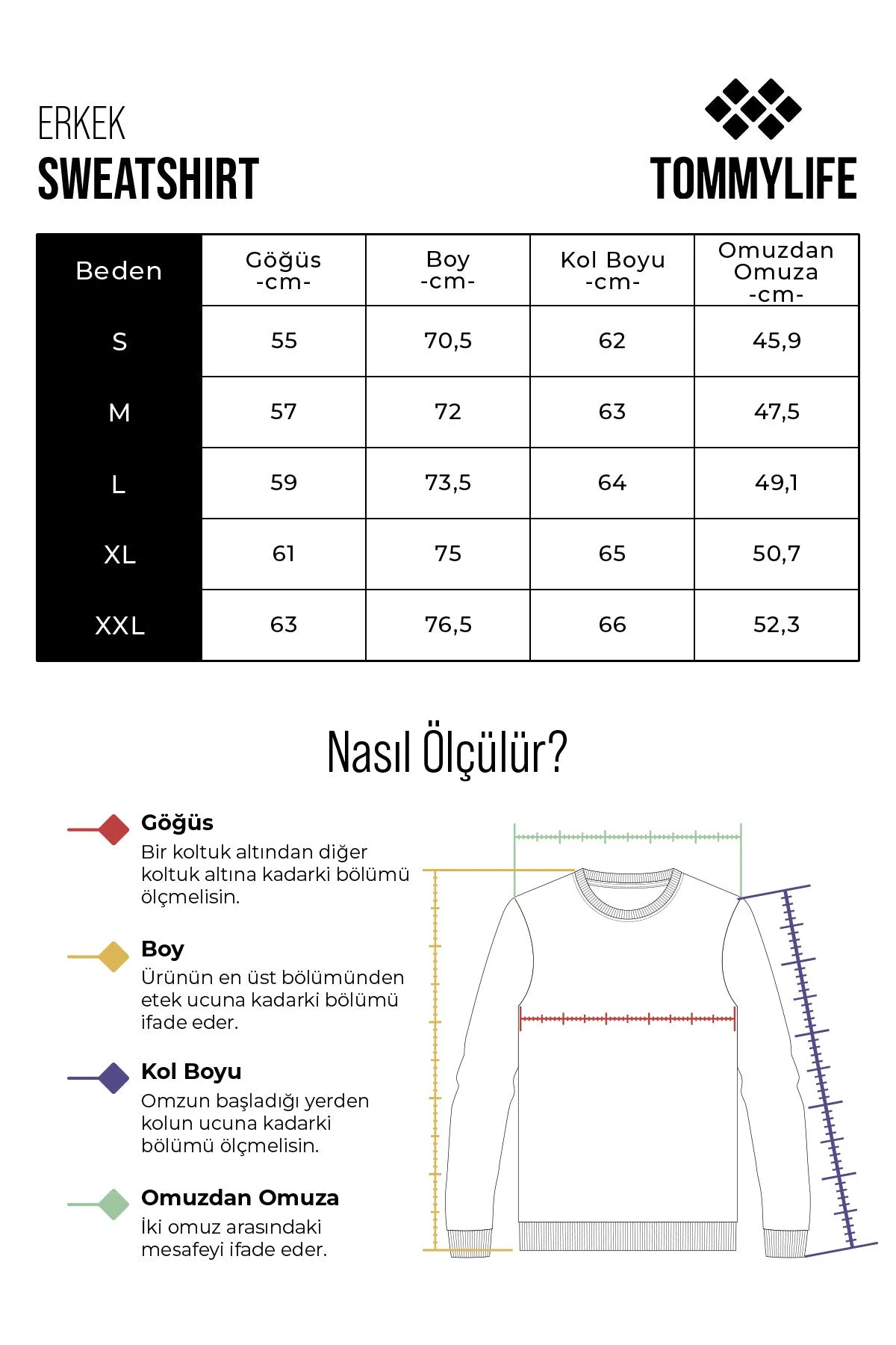 basic kapüşonlu rahat form nakiş detayli fermuarli erkek sweatshirt - 88035