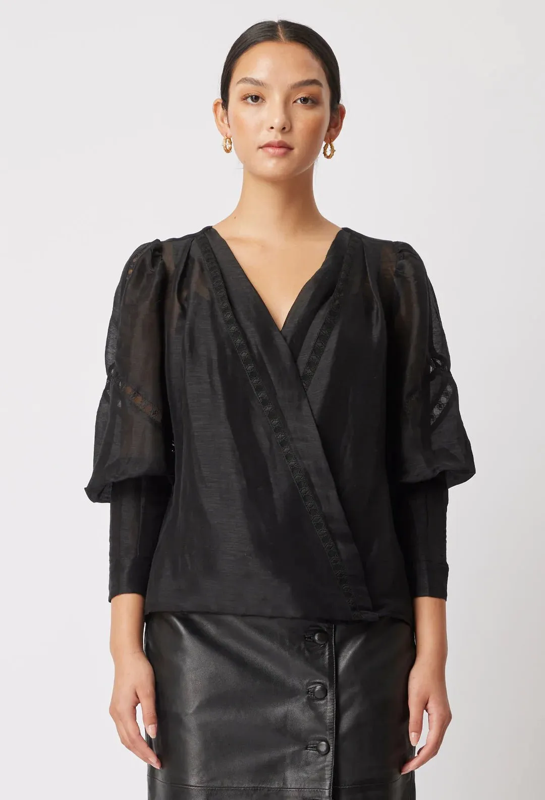 Bedouin Silk/Linen Blouse