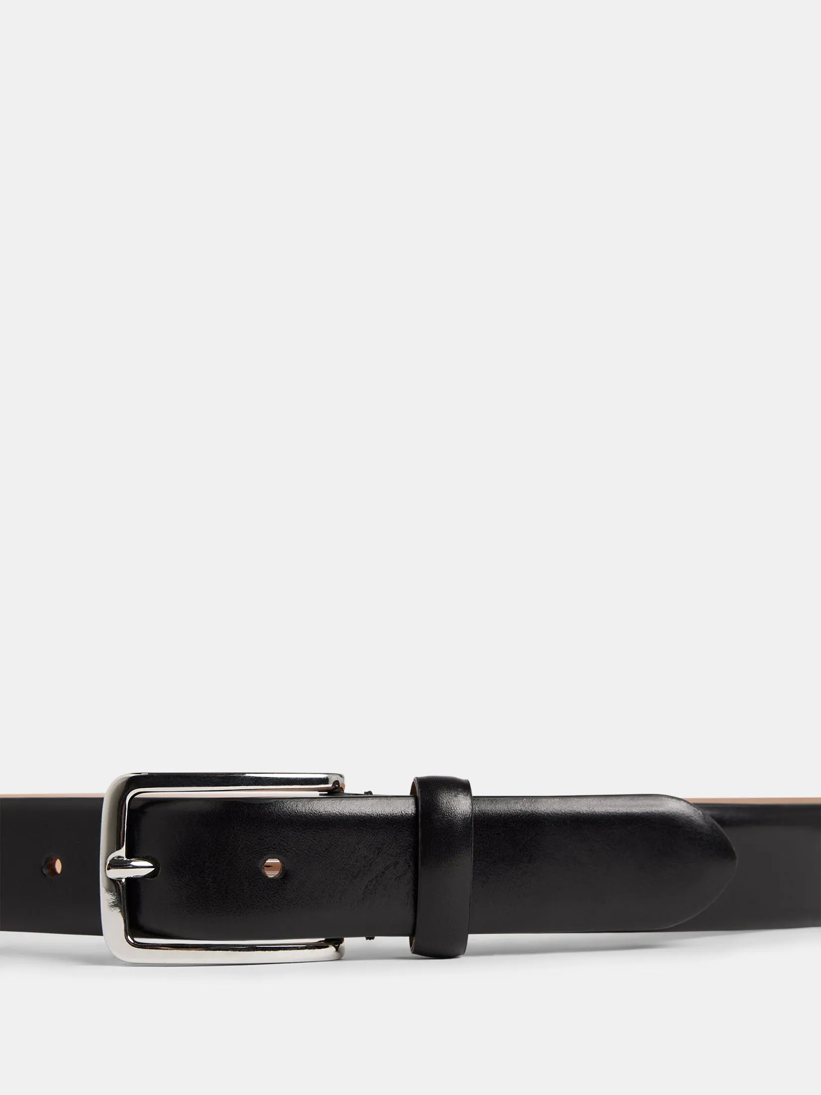 Bill Leather Belt / Black