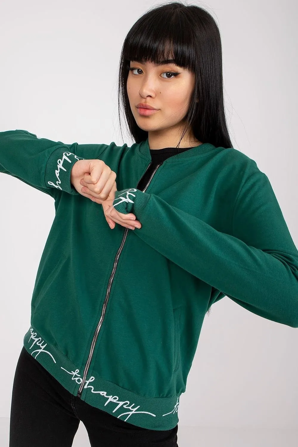 Chic Zip-Up Hoodie for Women