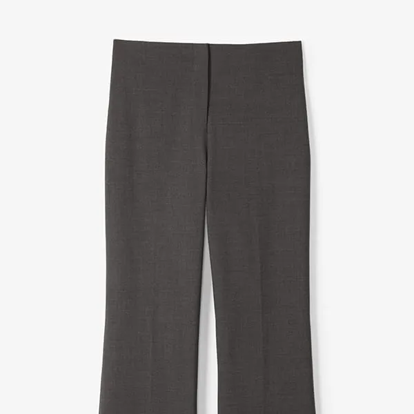 Clooney Pant - Tropical Wool :: Gray Melange