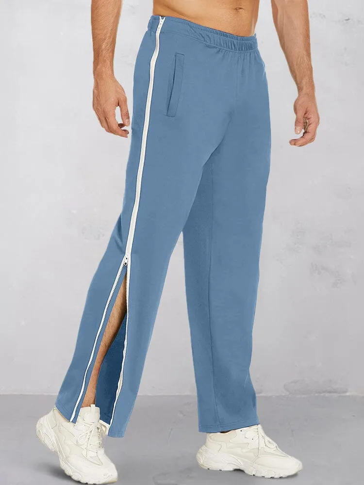 Cozy Dual Side Zippers Pants