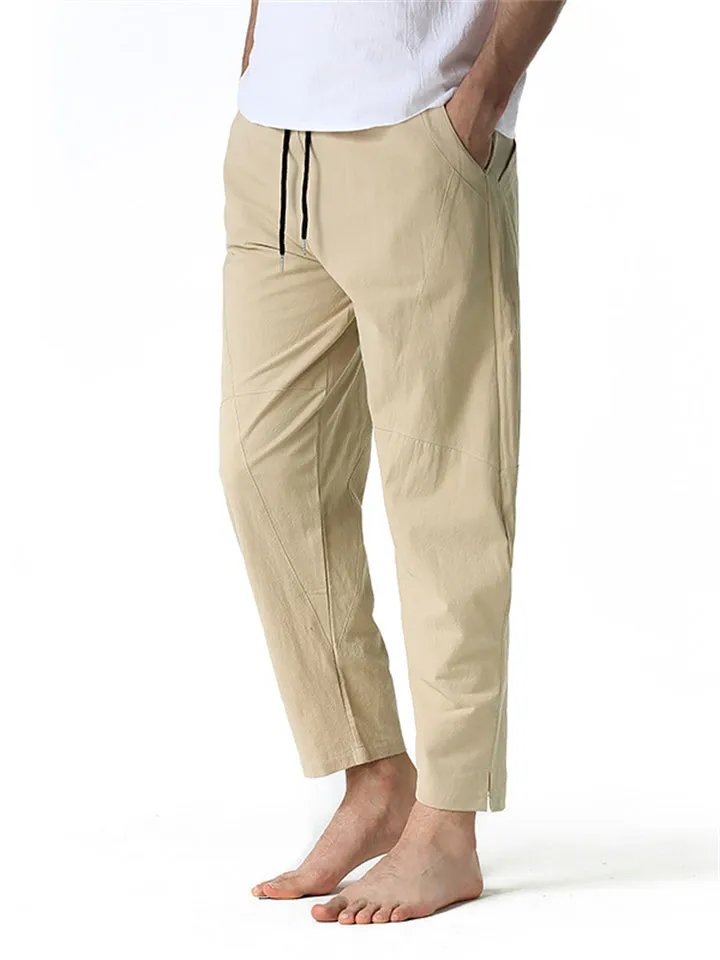 Cozy Soft Loose Casual Cotton Pants for Men