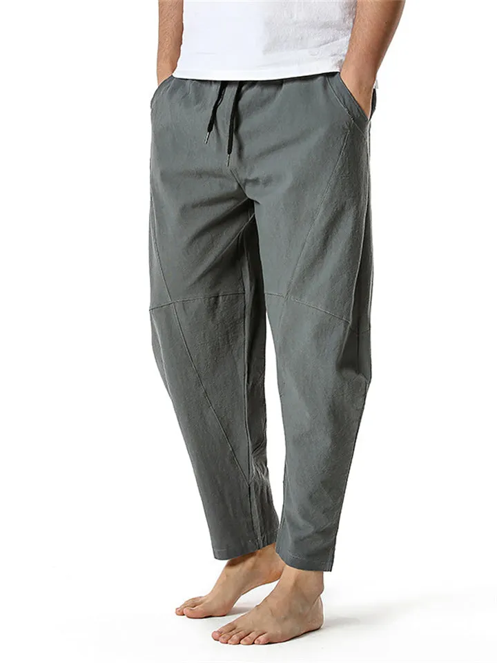 Cozy Soft Loose Casual Cotton Pants for Men