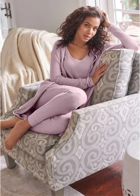 Cozy Waffle 3-Piece Set - Mauve