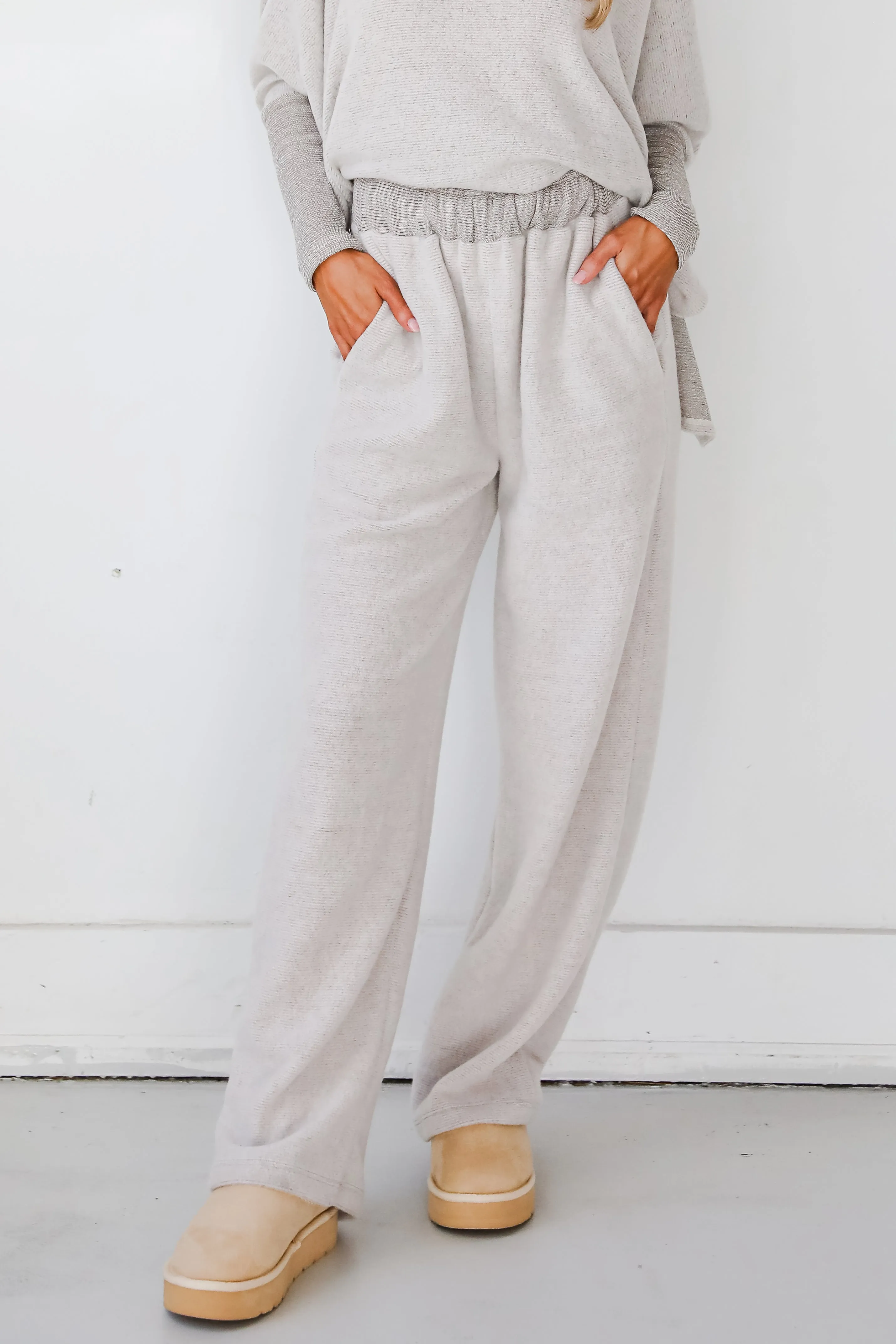 Cozy Weekends Soft Knit Lounge Pants - DOORBUSTER