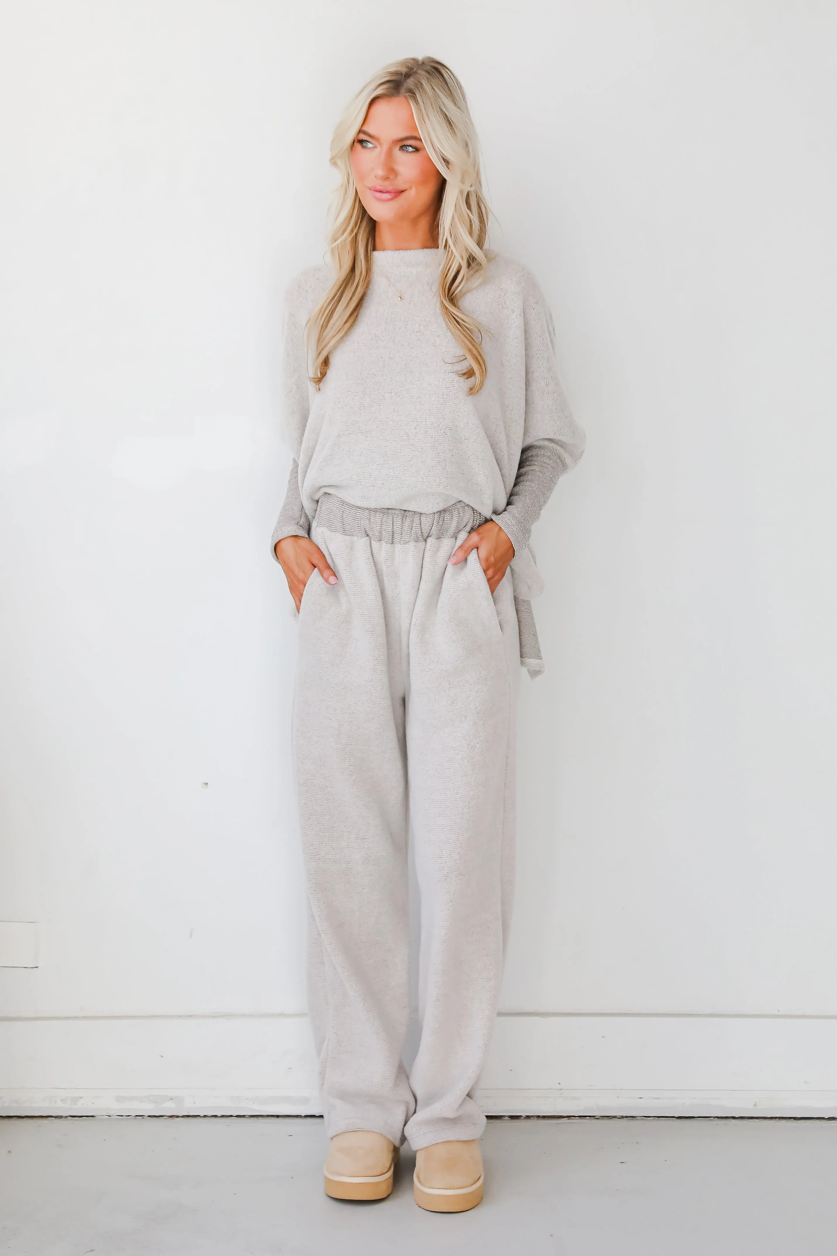 Cozy Weekends Soft Knit Lounge Pants - DOORBUSTER