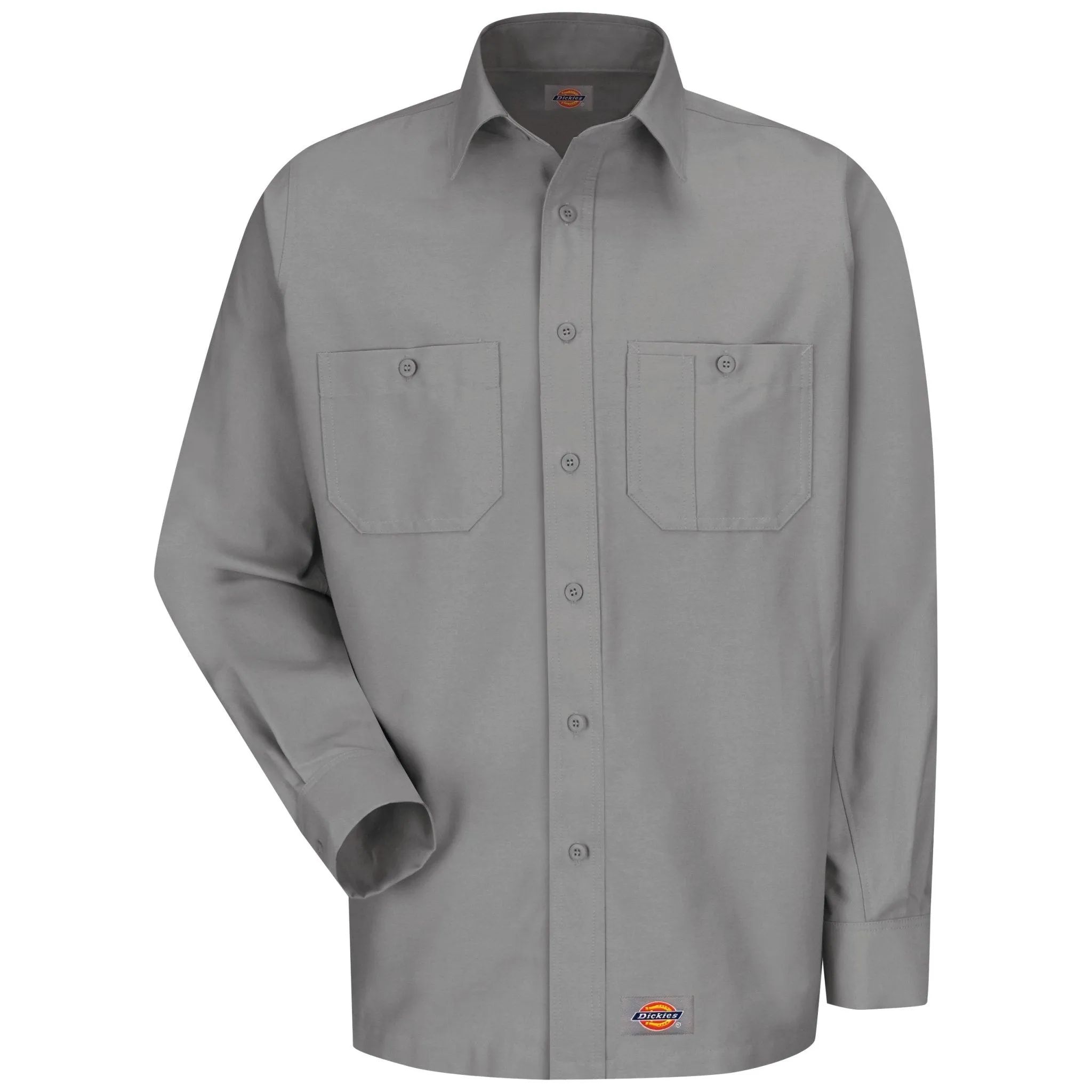 Dickies Men's Canvas Long-Sleeve Work Shirt