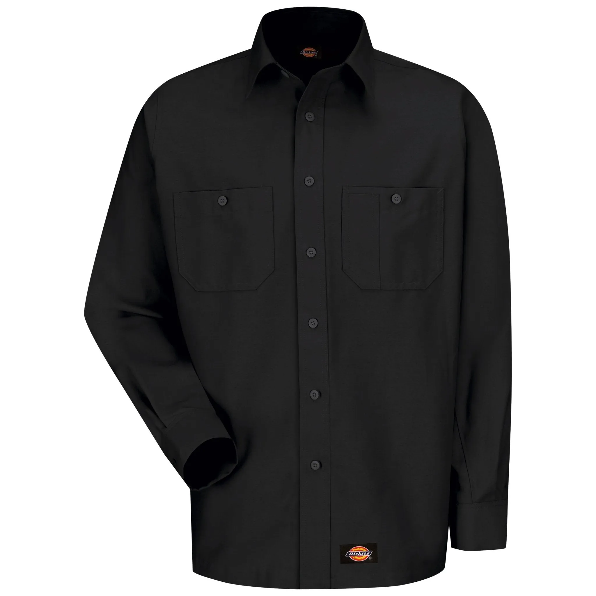 Dickies Men's Canvas Long-Sleeve Work Shirt