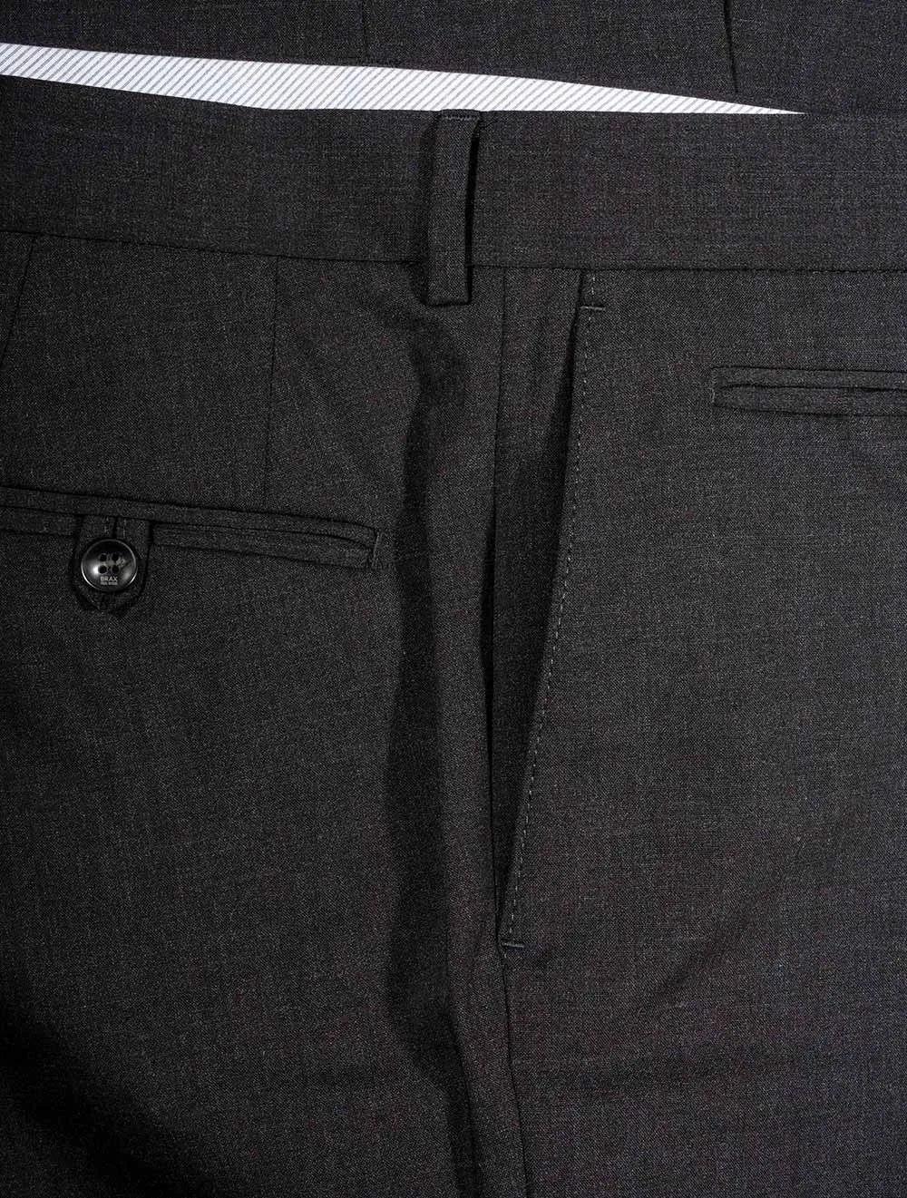 Enrico Wool Trouser Grey