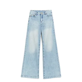 Hazel Wide Leg Jean Light Wash