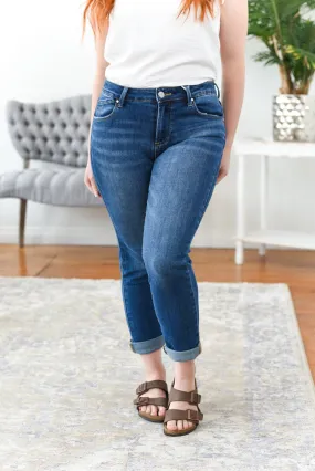 Janet High Rise Relaxed Skinny Risen Jeans