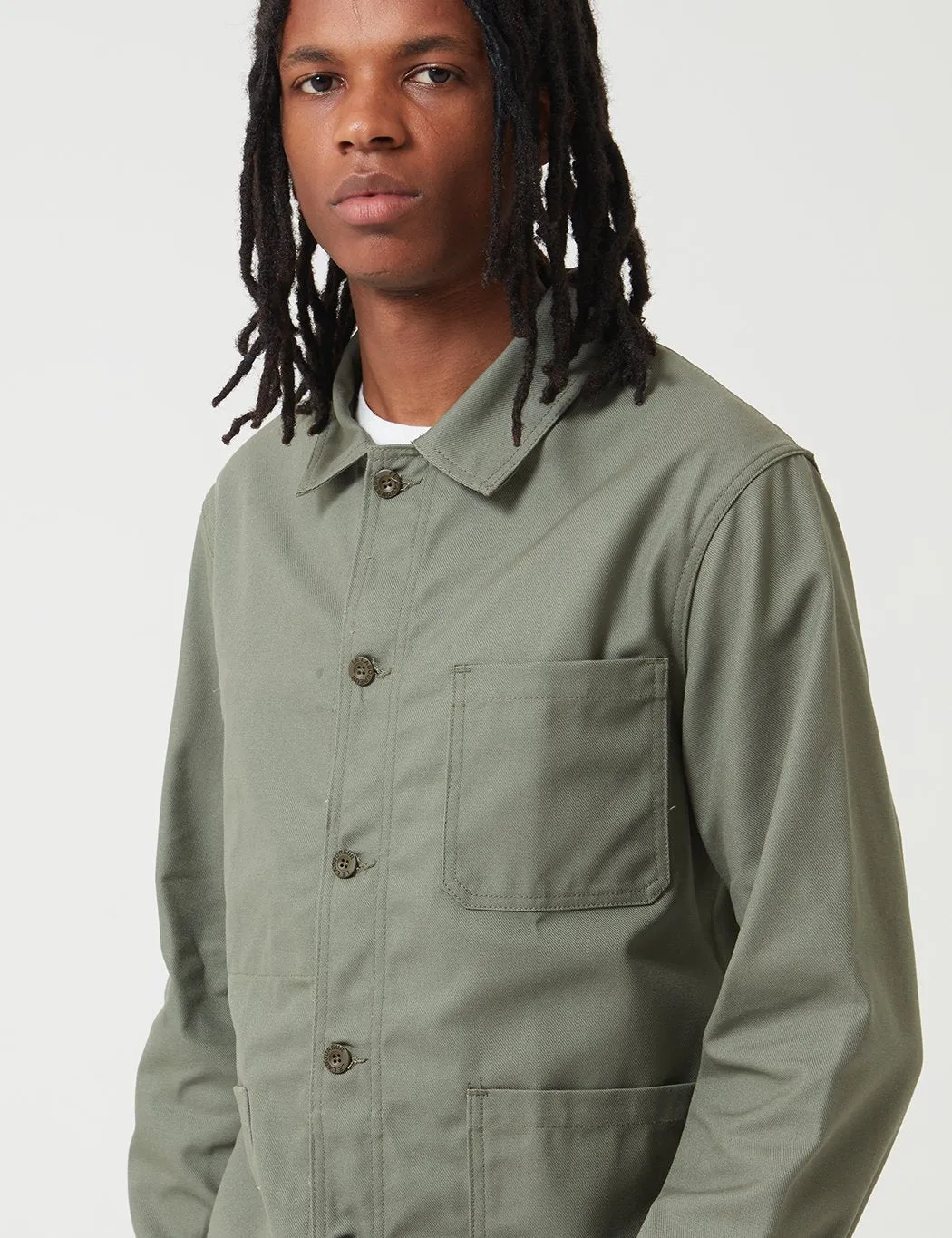 Le Laboureur Work Jacket - Light Green