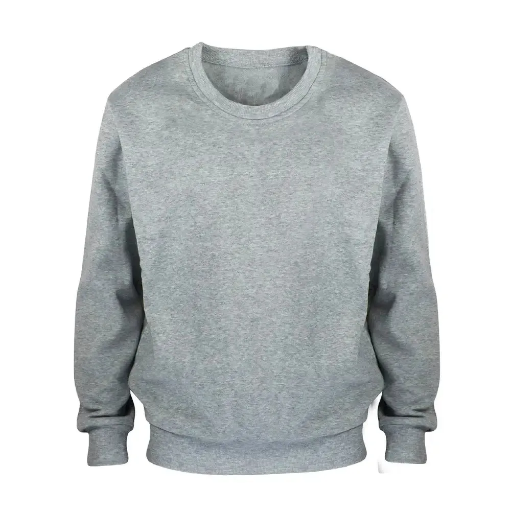 Men's Fleece Crew Neck Pullover Sweatshirts