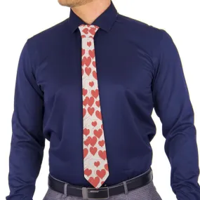 Minimal Hearts Necktie