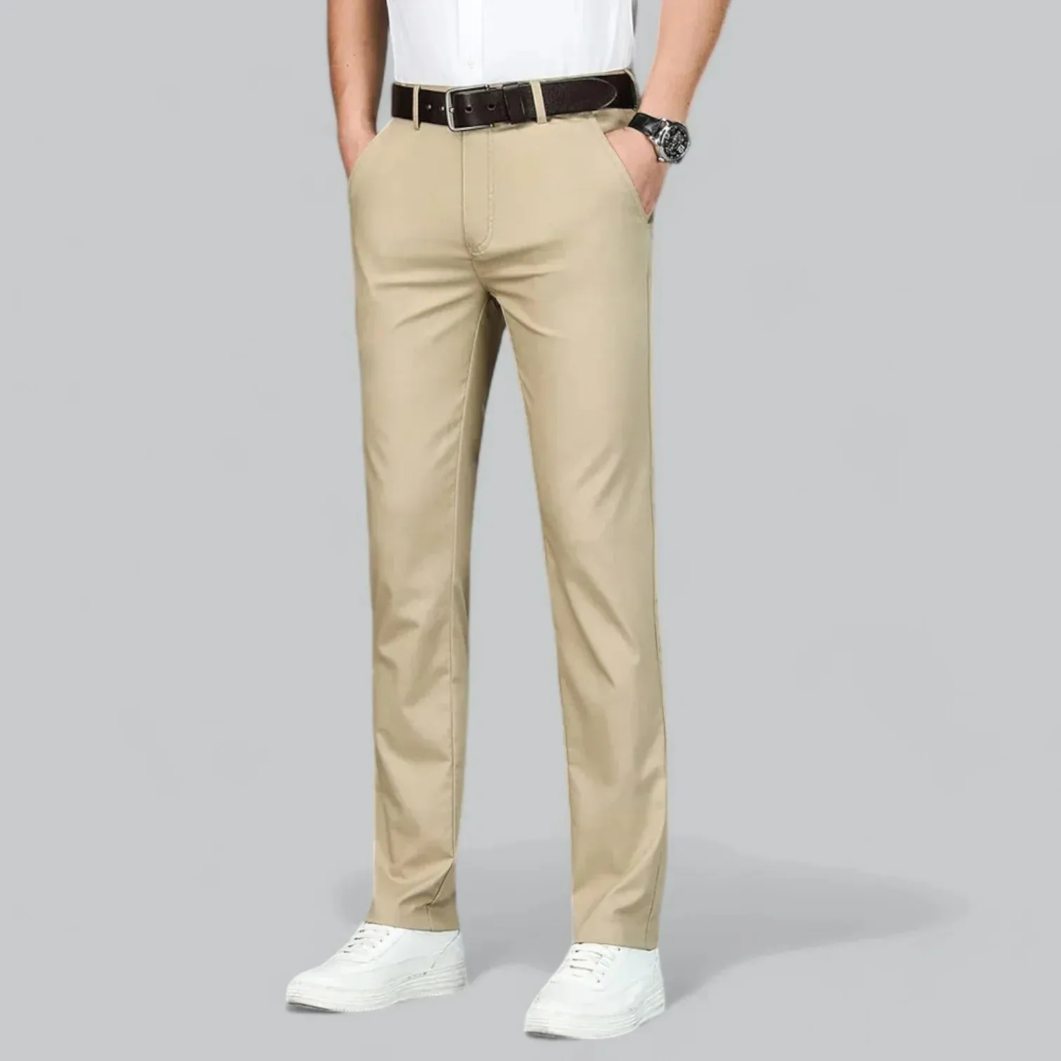 Modern Men's Formal Pants with Comfortable Design