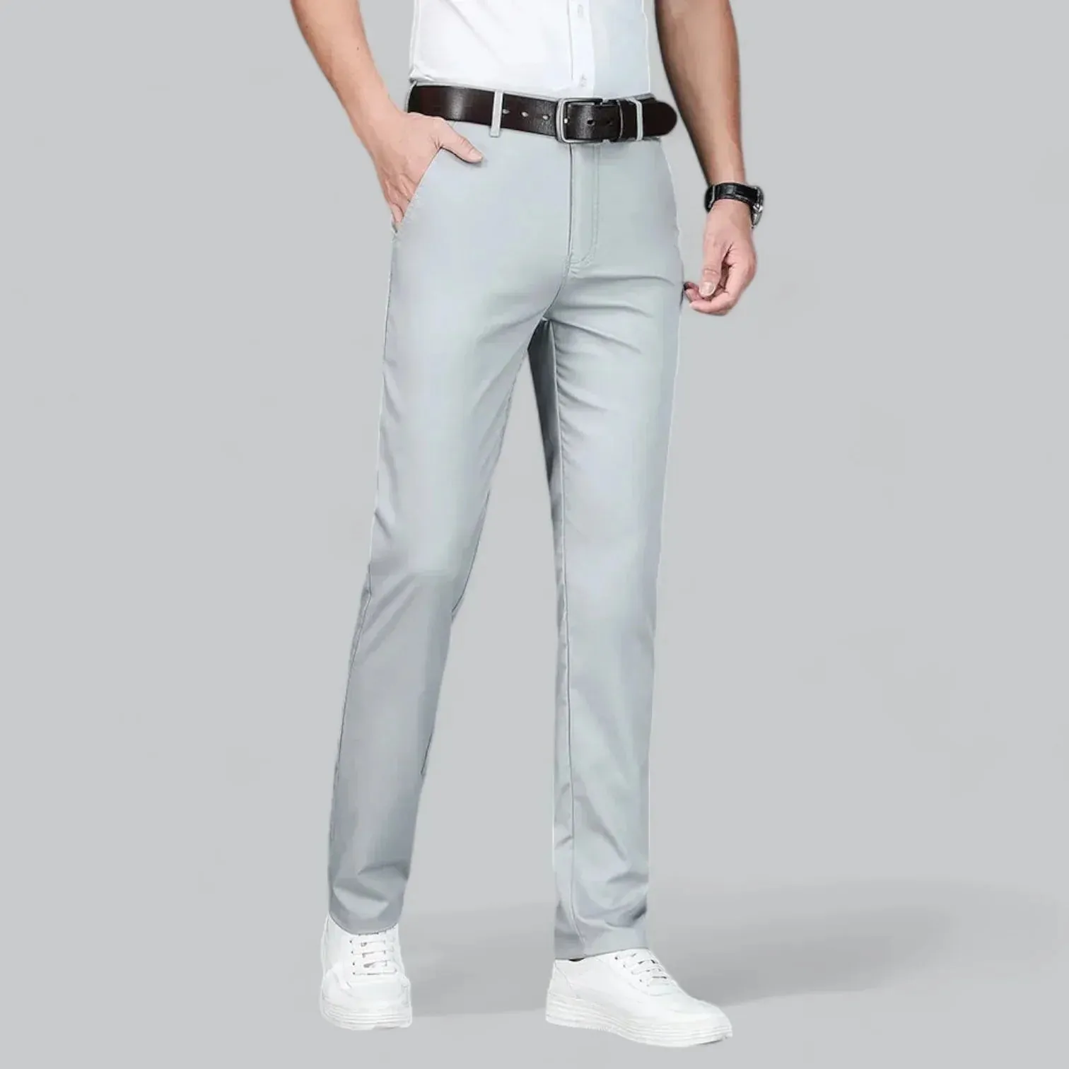 Modern Men's Formal Pants with Comfortable Design