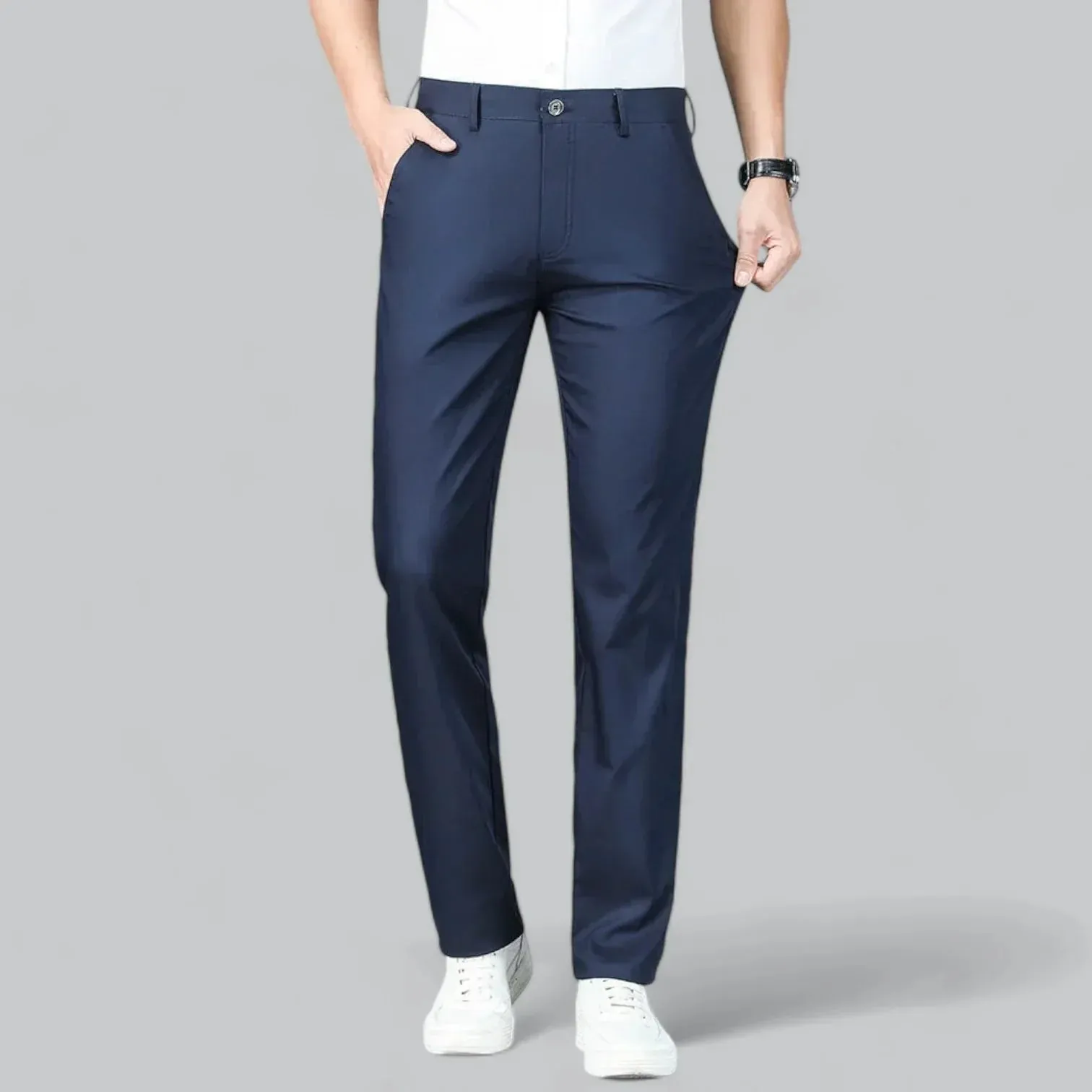 Modern Men's Formal Pants with Comfortable Design