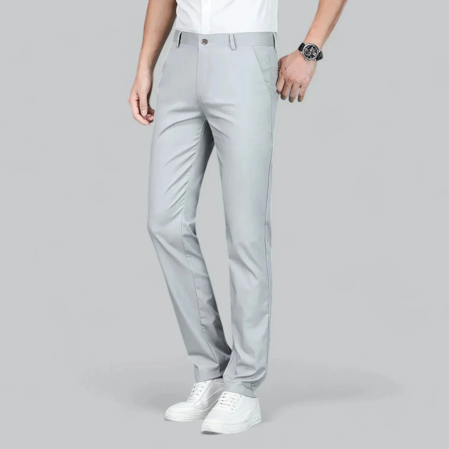 Modern Men's Formal Pants with Comfortable Design