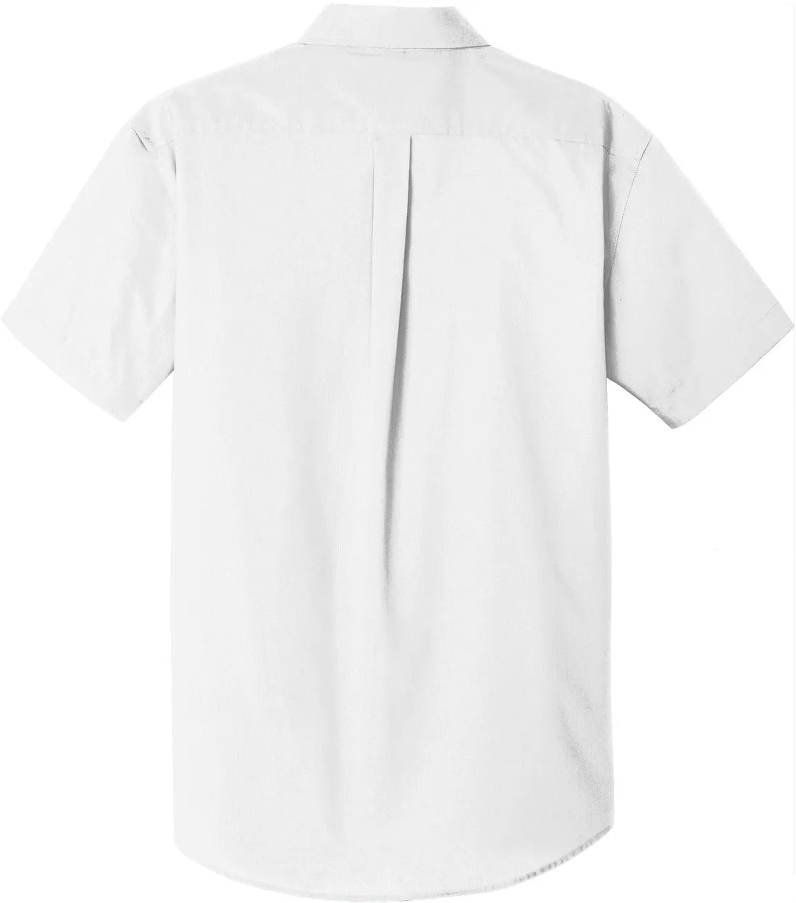 OUTLET-Port Authority Short Sleeve Carefree Poplin Shirt