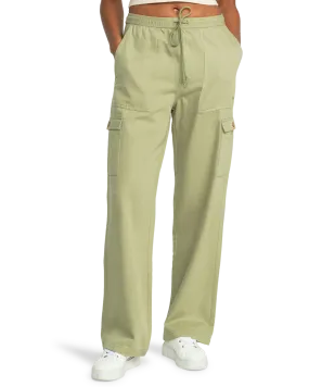 Precious Cargo Trousers in Oil Green