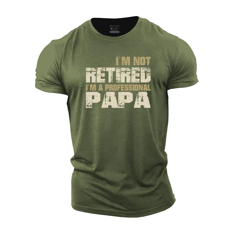 Professional Papa Cotton T-Shirt