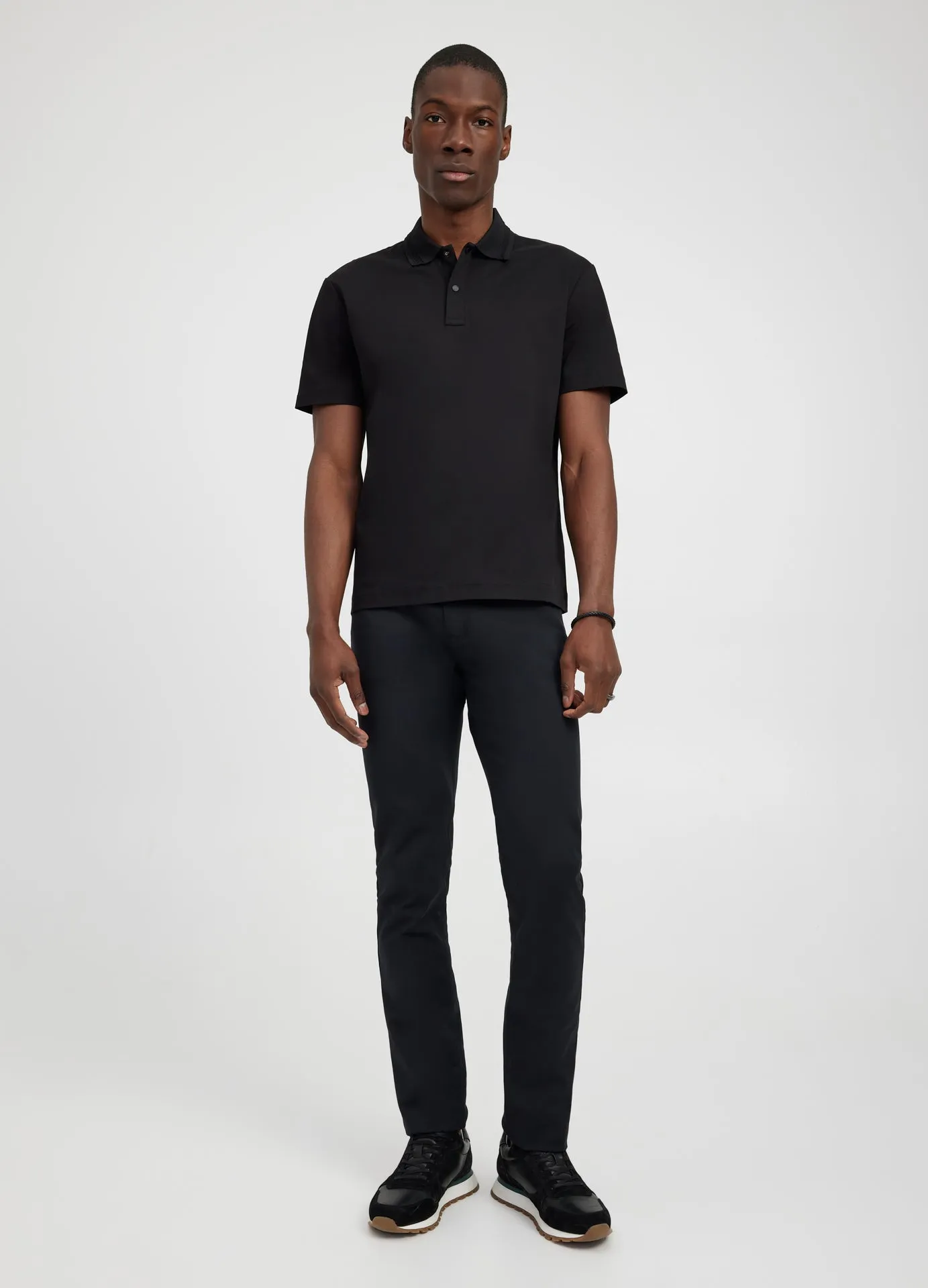 Relaxed Fit Polo Black