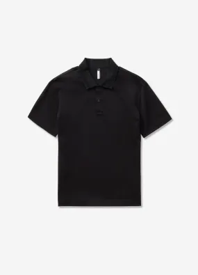 Relaxed Fit Polo Black