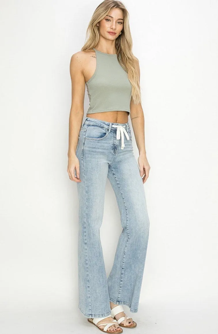 Risen Jeans High Rise Wide Relaxed Jeans