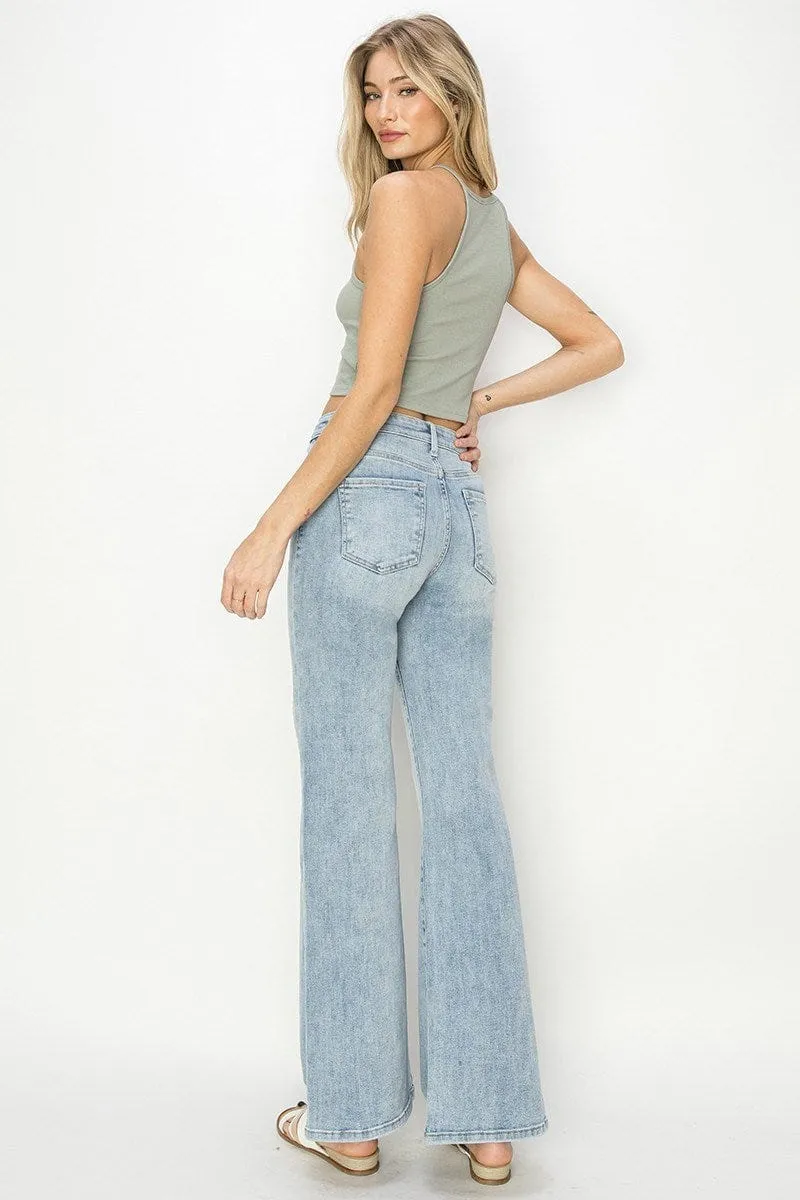 Risen Jeans High Rise Wide Relaxed Jeans