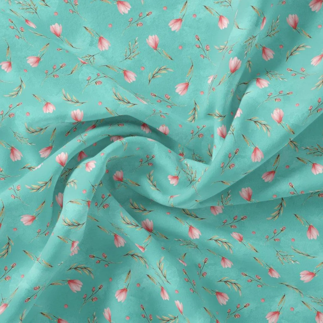 Romantic And Feminine Digital Printed Fabric