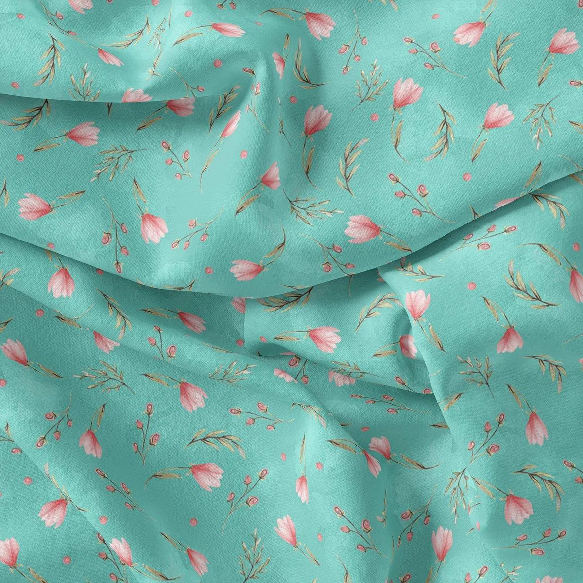 Romantic And Feminine Digital Printed Fabric