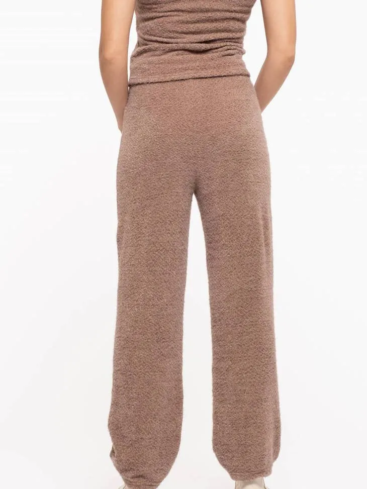 Sadie Cozy Pants Brown