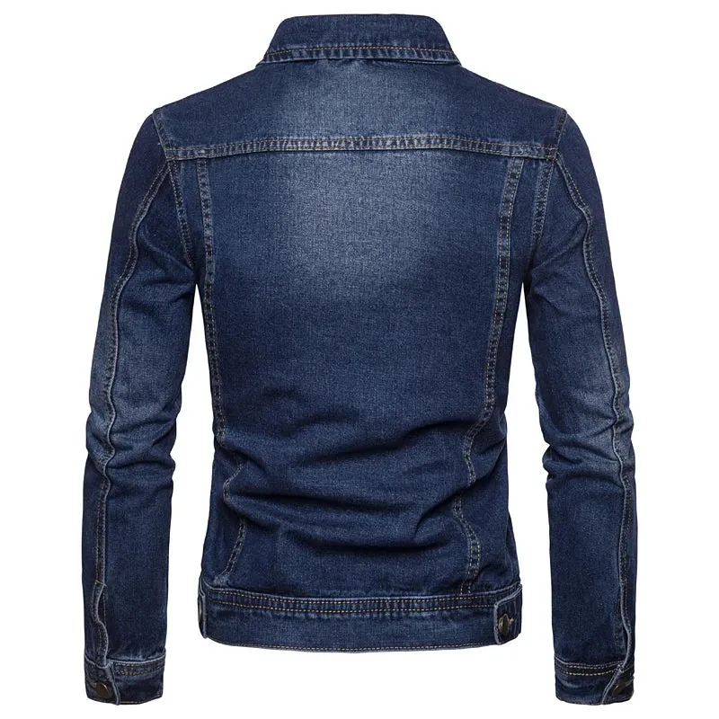 Spring Autumn Men Denim Jackets