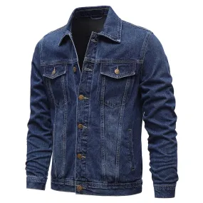 Spring Autumn Men Denim Jackets