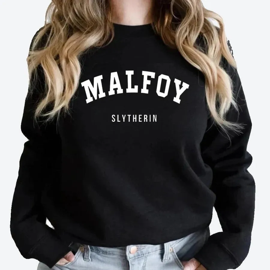 Stylish Malfoy Slytherin Fandom Sweatshirts