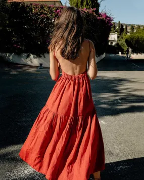 Summer Backless Vacation Dress