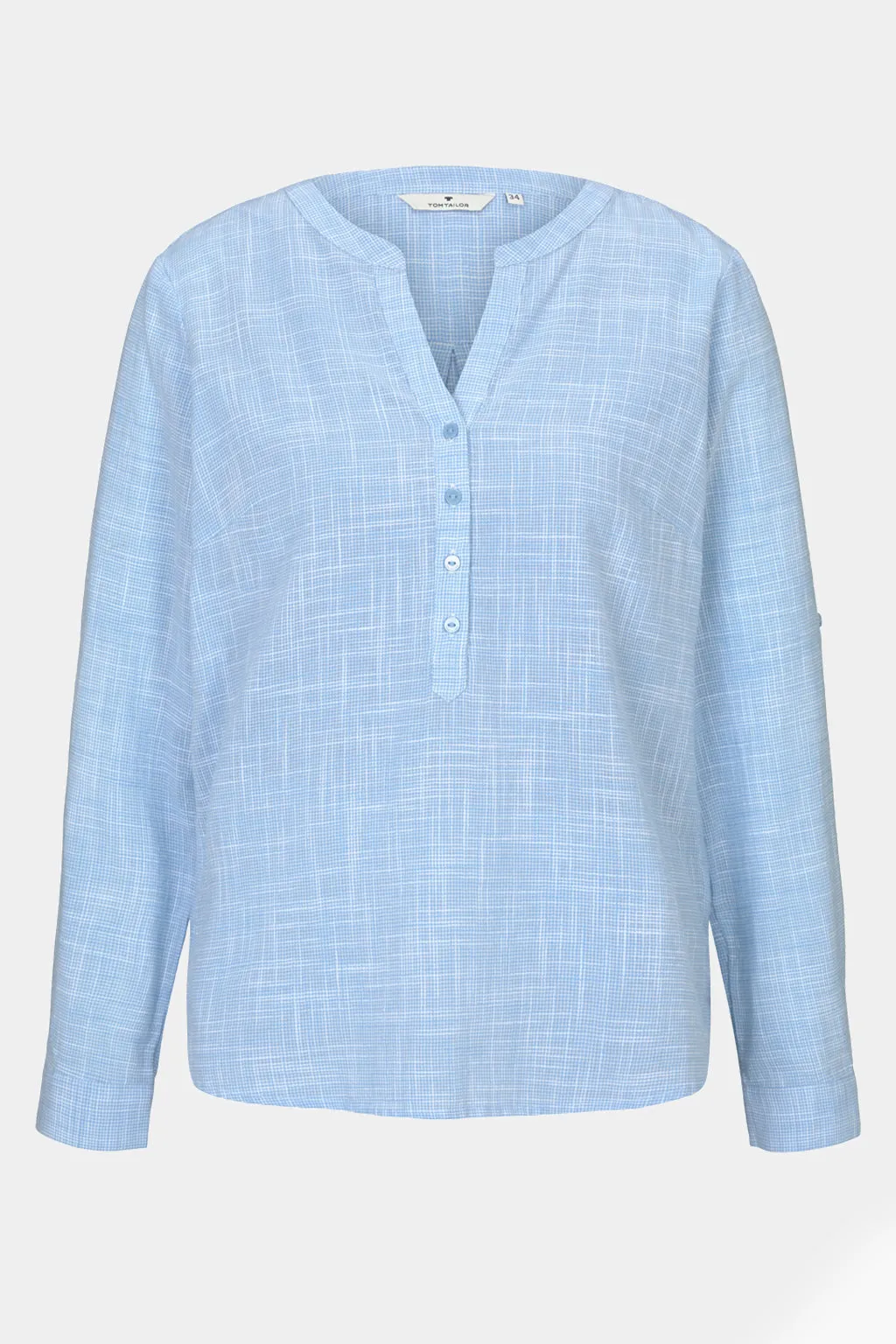 Tom Tailor - Structured Henley Blouse