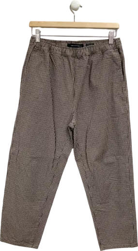 Urban Outfitters Brown Check Trousers W 30