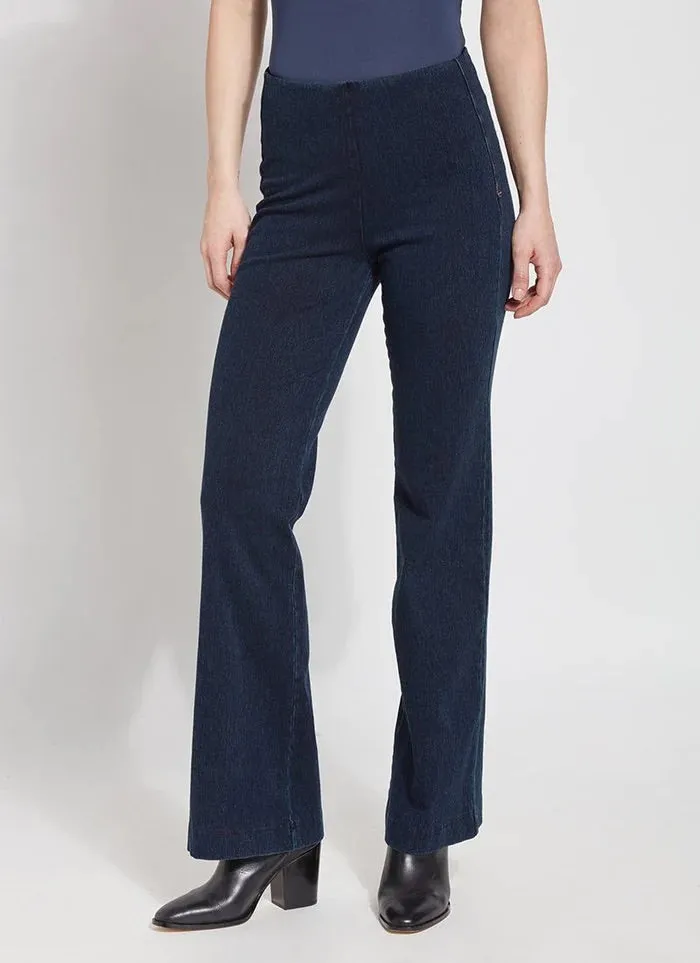 Wide Leg Pull on Jean - Indigo