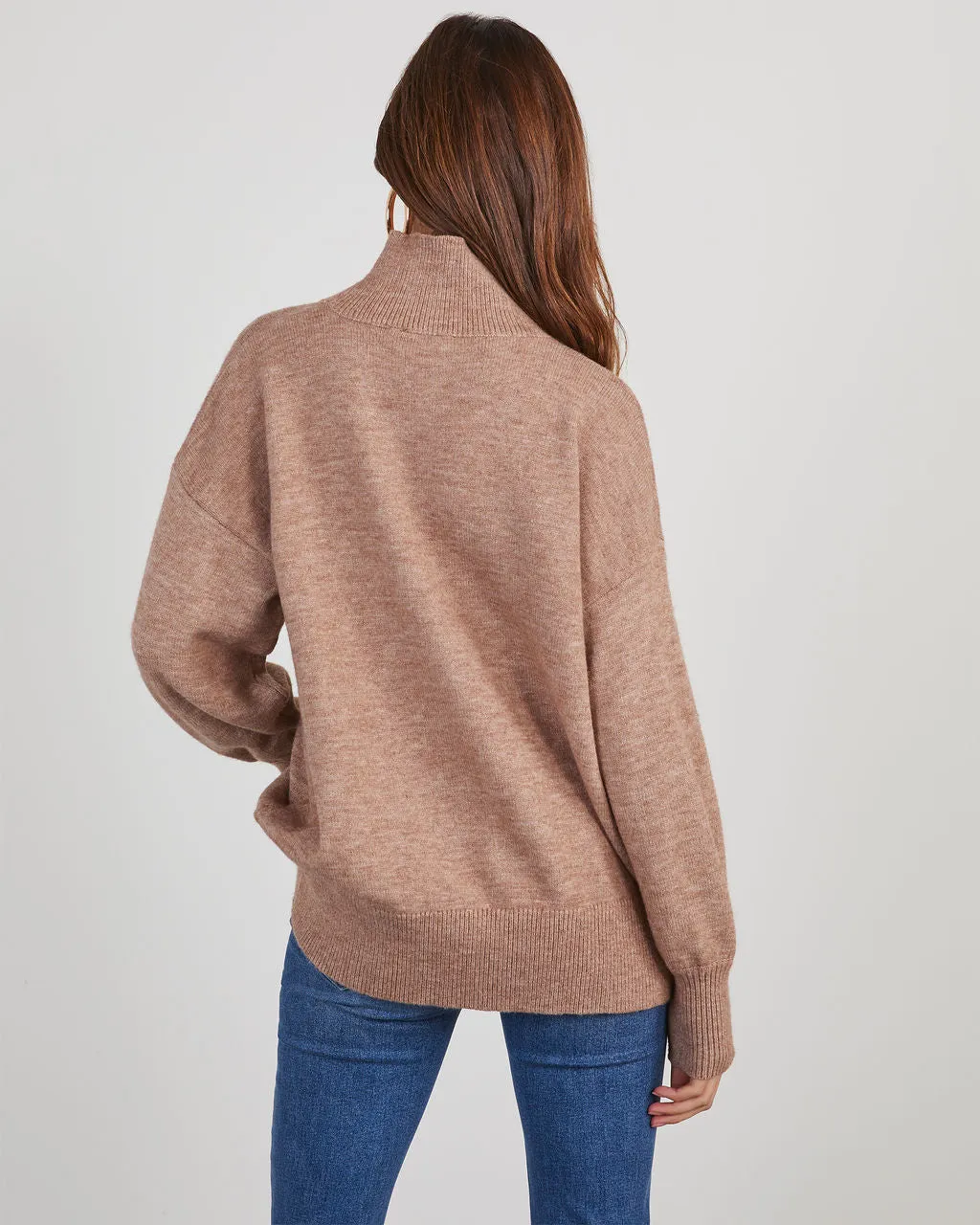 Wiley Relaxed Turtleneck Sweater